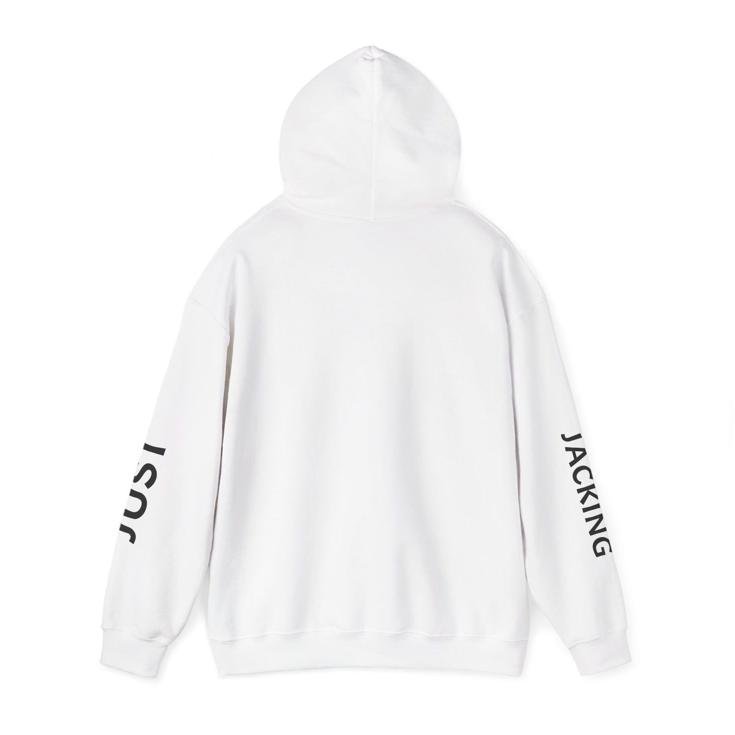 Just Jacking Unisex Heavy Blend™ Hoodie, Stylish Streetwear, Cozy Casual Wear, Perfect for Gym, Gifts for Him, Trendy Wardrobe Essential