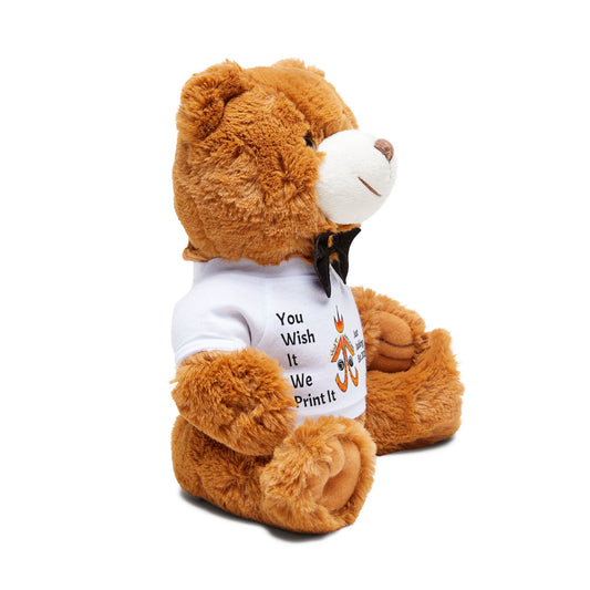 Customizable Teddy Bear, Personalized Gift, Cute Keepsake, Kids' Birthday, Adorable Plush Toy, Unique Celebration Decor