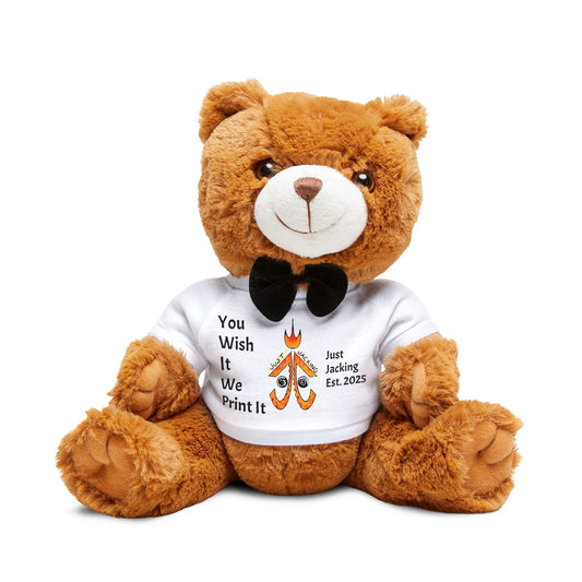 Customizable Teddy Bear, Personalized Gift, Cute Keepsake, Kids' Birthday, Adorable Plush Toy, Unique Celebration Decor