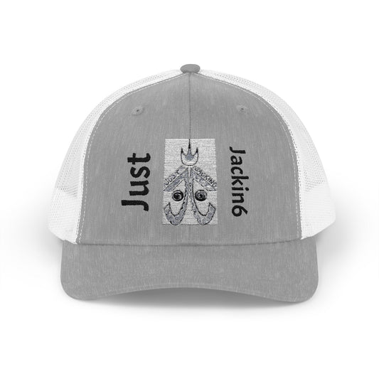 Cool Graphic Snapback Trucker Cap, Just Jackin6 Cap, Casual Streetwear Hat, Stylish Accessories for All Seasons, Perfect Gift for [...]